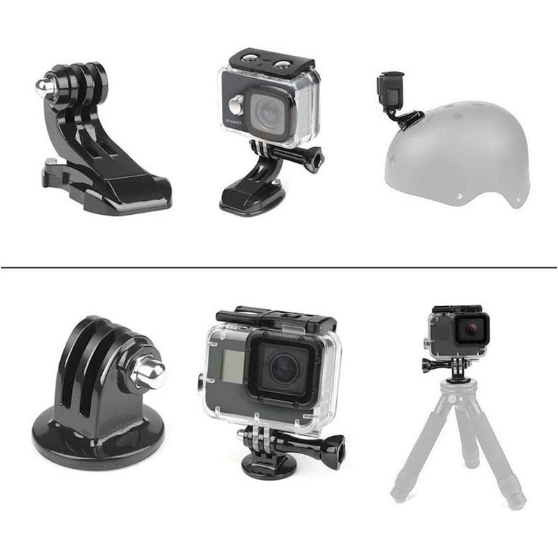 Universal 10-in-1 Sports Camera Accessories Kit for GoPro Hero 9 / 10 / 11 / 5 / 6 / 7 / DJI Universal 10-in-1 Sports Camera Accessories Kit for GoPro Hero 9 / 10 / 11 / 5 / 6 / 7 / DJI